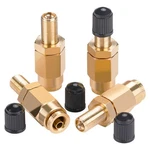 Cheemuii 1/4" Inflation Schrader Valve With Push To Connect 4INCH-4PCS. Fixed Price $17.99.