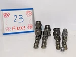 (23) High Pressure Adaptor Fittings Reducers Hex Heads For Hydraulic. Fixed Price $174.99.