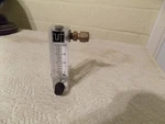 Terra Universal 1600-32 Acrylic Flowmeter Dry Gas 20 Scfh 2" Scale Works. Fixed Price $49.00.