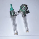 Oxy-viva Dual Rotameter O2 Oxygen Flow Y-block Barb, 0-15 L/min X25194. Fixed Price $70.00.