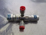 Parker Veriflo Gas Line Manifold Valve Assembly Pneumatic Isolation Lam, 452930. Fixed Price $450.00.