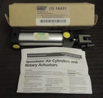 Speedaire Cylinder 1A431 With Clevis Pin New Box 1/8 Npt 3" Displacement. Fixed Price $119.00.