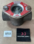 Visi-flo 1431 Flow Indicator 3/4 Dbl Window Glass Sight 200PSI 150F 225F 150PSI. Fixed Price $69.00.