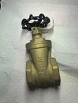 Legend T-401 2" Gate Valve, Brass. Fixed Price $45.00.
