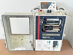 Teledyne Isco 4250 Area Velocity Flow Meter Powers On And Prints Clean Lcd. Fixed Price $500.50.