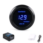 Electronic Voltage Gauge Meter 2" 52MM Universal 12V Blue Digital Led. Fixed Price $18.59.