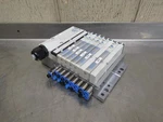 Festo VMPA-KMS2-24-5-PUR Pneumatic Bank Logic 6 Solenoid Valves. Fixed Price $199.99.