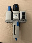 Festo Pneumatic Regulator MS4-LFR-1/4-D7-E-R-M-AS Complete Unit 8025356. Fixed Price $200.00.
