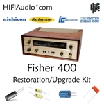 Fisher 400 Restoration Recap Repair Upgrade Rebuild Kit Filter Capacitor. Fixed Price $175.00.