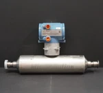 Micro Motion T075F623SCAUEZZZZ 1/2" Flow Sensor W/ 2700I13ABUEZZZ Transmitter. Fixed Price $1899.95.