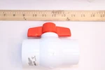 Lasco Fittings Colonial Ball Valve Pvc 1-1/2" MLE1310-15. Fixed Price $24.87.