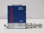 Brooks Instrument 4800 Series Mass Flow Meter Air, Slpm Inlet 25 Psi Outlet 7. Fixed Price $250.00.