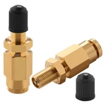 Cheemuii 1/4" Inflation Schrader Valve With Push To Connect For Od Air L.... Fixed Price $11.30.