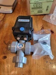 Hayward EAU28220A 3/4"-INCH Series Actuated 3-WAY True Union Ball Valve.. Fixed Price $499.99.