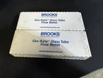 Brooks Sho-rate Glass Tube Flowmeter 1350GAK3ABJT1AAA Lot Of 2. Fixed Price $119.99.