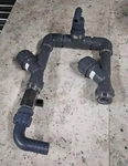 Lot Of (2) Gf Signet Type 303 Angle Seat Check Valves W/ Added Piping &. Fixed Price $159.99.