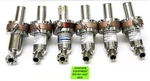 Nor-cal CSTVP-0752-CF Pneumatic Straight Through Poppet Valve Flange Lot (3809). Fixed Price $470.25.