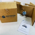 Matheson 3396 Series Single-stage High-purity Absolute Pressure Regulator Brass. Fixed Price $643.98.