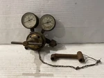 Airco-db Oxygen Regulator Steampunk/ Industrial 30/400 W/ Key BX20. Fixed Price $89.00.