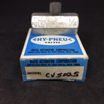 Parker Roto Actuator Hy-pneu Flow Control Valve 1/4",STEEL CV-502-S. Fixed Price $17.95.