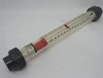 Chemline 1111-46301 FST00150 Flow Meter Pvc 15-150L/H 10-100% 1" Connection Used. Fixed Price $94.61.