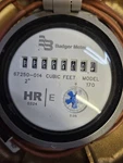 Badger Model 170 Rcdl Industrial Series Flow Meter 2" Gallon Lead Free Nib. Fixed Price $995.95.