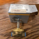 New! Parker Hannifin GP300 1/2" Npt Solenoid Valve Brass Mpn. Fixed Price $99.00.