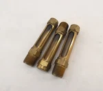 *lot Of 3* Lube Devices Brass Oil Level Gauge Indicator Sight Glass. Fixed Price $50.00.