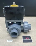 New- Hayward PMD10 Pneumatic Actuator With 1" True Union Tee Valve 120PSI Max. Fixed Price $450.00.