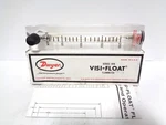 Dwyer VFB-55-SSV Visi-float Flowmeter 100 Psig Max, 150F Max. Scfh Air. Fixed Price $74.75.