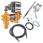 20GPM 12V Yellow Diesel Gasoline Fuel Transfer Pump W/oil Meter For Kerosene. Fixed Price $192.00.