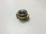 Lot Of (2) Machine Products #202 1/2" Npt Brass Visual Flow Indicator 003050. Fixed Price $139.00.