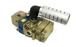 Ross 2-8.5 Bar 26VA Double Solenoid Valve With 5500A7001 Muffler 3573D6036 Used. Fixed Price $1322.96.