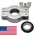 KF-16 NW-16 Aluminum Vacuum Clamp & Ss Viton Centering Set Loco Science!!. Fixed Price $10.99.