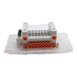 Smc VV5Q11-07N7FU0-N-X50US Pneumatic Manifold, Station, 1/4IN One-touch Ports. Fixed Price $175.00.