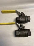 Watts,wcb 1000WOG,BALL Valve Inch Lot Of 2 Nos. Fixed Price $55.00.