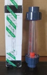 New Plastic Tube Type 60-600L/H Water Flowmeter LZS-25D (b). Fixed Price $16.00.