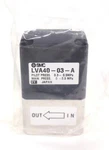 Smc LVA40-03-A Fluoropolymer Valve New. Fixed Price $205.00.