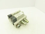 Smc VQ4301-5W Pneumatic Solenoid 4-STATION Manifold 24VDC W/3 Valves. Fixed Price $74.99.