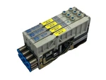 Festo VMPA1-FB-AP-4-1 Sub Base W/ VMPA1-M1H-G-PI Solenoid VMPA1-RP Cover. Fixed Price $58.49.