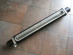 Large 35" Vintage Fischer Porter Meter Glass Tube Helium 10A0735 Flowrator. Fixed Price $100.00.