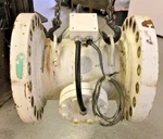 Advanced Flow Tech. Deltamag 99-AFTCO Meter 12" Class 600, Rubber Lined. Fixed Price $800.00.