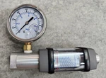 Hedland Badger H271A-020-EG Flow Meter W/ Pressure Gauge 1000PSI. Fixed Price $82.00.
