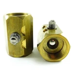 Gemini 1-1/4" Fnpt Brass Ball Valve 720 Psi Cwp 76-1-RT-6 Handle/actuator LOT/2. Fixed Price $99.00.