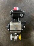 Radius 24V Dc AS-005 Pneumatic Valve Actuator W/sanitary & ES-900 Limit Switch. Fixed Price $69.99.