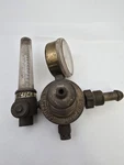 Victor HSR2570 Regulator And Gauge FM-372 Brass 0-4000LBS Per Sq In. Psig. Fixed Price $100.00.