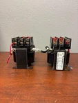 Lot Of 2 Westinghouse 1F4655FB Type Mtc Transformer With 3 - Pole Fuse Box. Fixed Price $35.00.