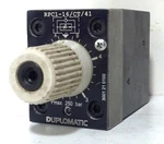Duplomatic RPC1-16/CT/41 Pressure & Temperature Compensated Flow Control Valve. Fixed Price $331.48.