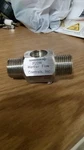 Hoffer Turbine Flow Meter HO1/2X3/8A .75-.75-BP-1M-NPT-X. Fixed Price $1000.00.