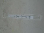 Sk Rotameter Tube 1/4", 33-G-3. Fixed Price $18.00.